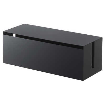 ブラック ケーブルボックス 長方形