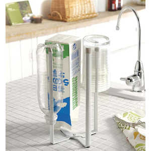 山崎実業 プレート　キッチンエコスタンド　ホワイト 06783 ＜DPL0901＞ 06783