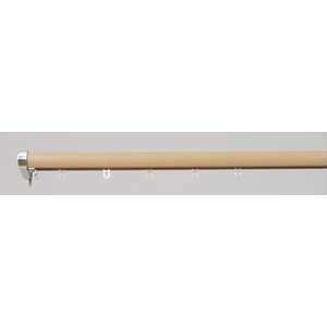 フルネス 装飾レール ロアール 2m用(120-200cm) シングル 木目ミディアム フルネス 装飾レール ロアール 2m用(120-200cm) シングル 木目ミディアム