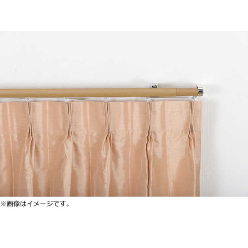 フルネス フルネス 装飾レール ロアール 2m用(120-200cm) シングル 木目ブラウン  