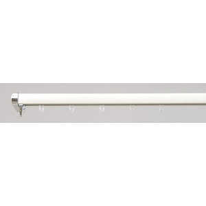 フルネス 装飾レール ロアール 2m用(120-200cm) シングル 木目ホワイト フルネス 装飾レール ロアール 2m用(120-200cm) シングル 木目ホワイト