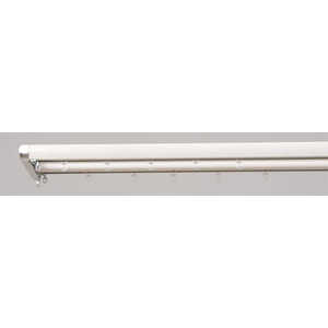 フルネス 装飾レール ロアール 2m用(120-200cm) ダブル 木目ホワイト フルネス 装飾レール ロアール 2m用(120-200cm) ダブル 木目ホワイト