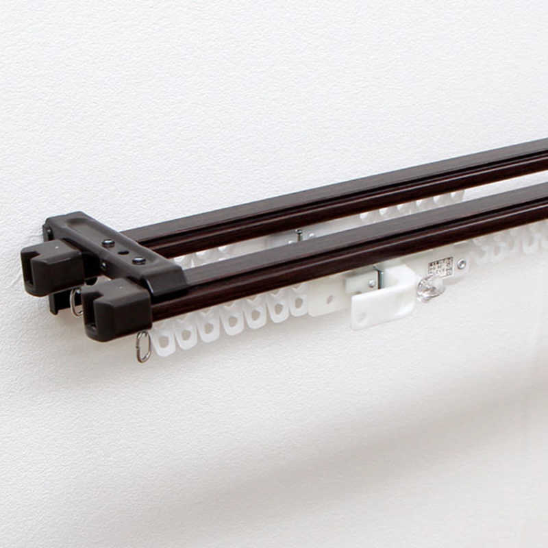 フルネス 伸縮カーテンレール クロスライド 2m用 110 0cm ダブル ダークウッド I 1218 2mw ダｰ の通販 カテゴリ インテリア 雑貨 寝具 フルネス 家電通販のコジマネット 全品代引き手数料無料