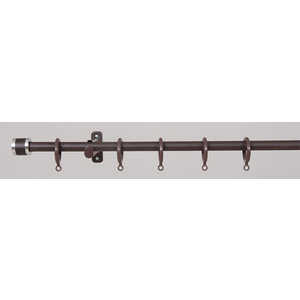 フルネス 装飾レール フェスタ 2m用(100-200cm) シングル 木目ブラウン フルネス 装飾レール フェスタ 2m用(100-200cm) シングル 木目ブラウン