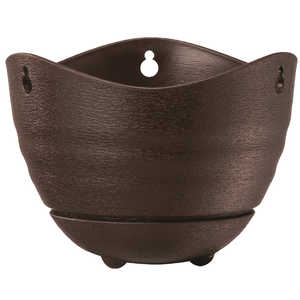 大和プラスチック フレグラー吊り鉢6号 Dブラウン 2101788