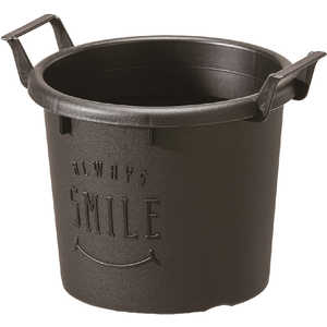 大和プラスチック グロウコンテナ 12型 ブラック 2101703 大和プラスチック グロウコンテナ 12型 ブラック 2101703