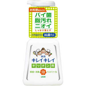 LION キレイキレイ 薬用キッチン泡ハンドソープ 本体 230ml LION キレイキレイ 薬用キッチン泡ハンドソープ 本体 230ml