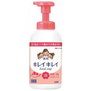 ライオンハイジーン キレイキレイ 薬用泡ハンドソープ フルーツミックスの香り 本体 550ml 〔ハンドソープ〕 フルーツミックス 