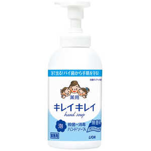 ライオンハイジーン キレイキレイ 薬用泡ハンドソープ プロ無香料 本体 550mL