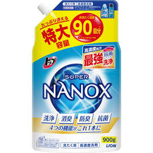 LION トップ スーパーNANOX(ナノックス) つめかえ用 特大 900g 