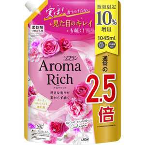 LION ソフラン アロマリッチ つめかえ用 特大サイズ 増量 キャサリン (1045ml) LION ソフラン アロマリッチ つめかえ用 特大サイズ 増量 キャサリン (1045ml)