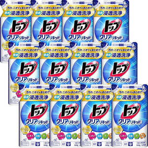 LION (ケース販売)トップクリアリキッドつめかえ用 500g×12個 LION (ケース販売)トップクリアリキッドつめかえ用 500g×12個
