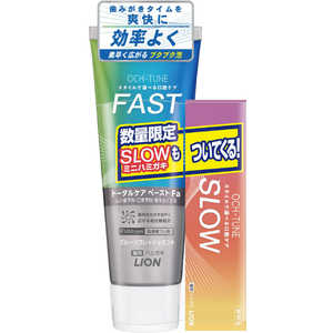 LION OCH-TUNE(オクチューン)ハミガキFAST130g+SLOW30g LION OCH-TUNE(オクチューン)ハミガキFAST130g+SLOW30g