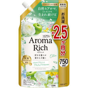 LION ソフラン アロマリッチ エリー 詰替用 750ml ソフランAREカエ750ML