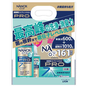 LION NANOXonePRO本体大＋詰替超特大パック NANOXPホンタイL＋CK