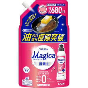 LION CHARMY Magica 酵素＋(プラス) フレッシュピーチの香り 詰替用 680ml マジカコウソPカエ680