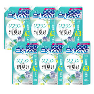 LION (�P�[�X�̔�)�\�t�����v���~�A�����L �t���b�V���O���[���A���}�̍��� �l�֗p 1300ml×6 �P�[�X�\�t����PSG1300