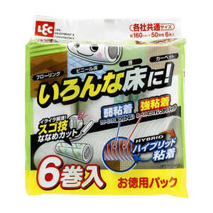 レック 激コロ ハイブリッド 粘着 50周 スペア 6P入り レック 激コロ ハイブリッド 粘着 50周 スペア 6P入り