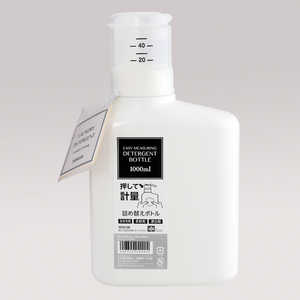 レック 押して計る洗濯洗剤ボトル1000ml レック 押して計る洗濯洗剤ボトル1000ml