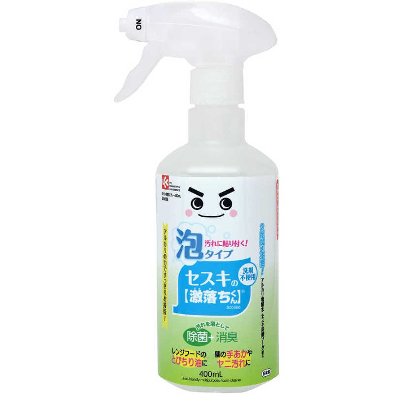 レック レック 激落ちくん セスキ密着泡スプレー 本体 400ml  