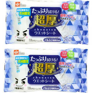 レック 水の激落ち超厚ウエット20枚入り×2P レック 水の激落ち超厚ウエット20枚入り×2P