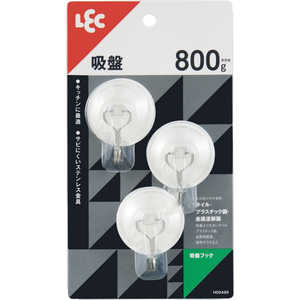 レック 吸盤フック 3個入 レック 吸盤フック 3個入