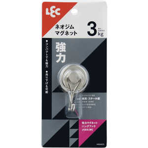 レック 強力マグネットハングフック メタル(中)1個入 レック 強力マグネットハングフック メタル(中)1個入