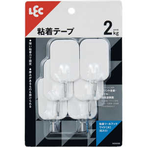 レック 粘着ツールフックワイド(大)6個入 レック 粘着ツールフックワイド(大)6個入