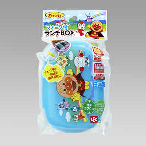 レック アンパンマンフォーク付ランチBOX ブルー レック アンパンマンフォーク付ランチBOX ブルー
