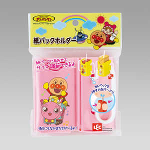 レック アンパンマン紙パックホルダー ピンク レック アンパンマン紙パックホルダー ピンク