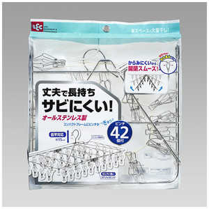 レック Baオールステン角ハンガー42ピンチ W-437 レック Baオールステン角ハンガー42ピンチ W-437