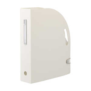 リヒトラブ [ボックスファイル]noie-style ドキュメントボックス(A4タテ) F-7690-0 ホワイト