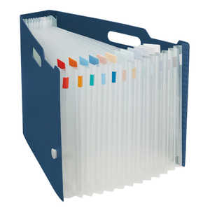 リヒトラブ [ボックスファイル]noie-style ドキュメントボックス(A4ヨコ) F-7691-11 ネイビｰ