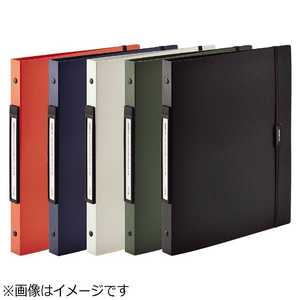 リヒトラブ SMART FIT 2タイプポケットクリヤーブック交換式 オレンジ N-7520-4 リヒトラブ SMART FIT 2タイプポケットクリヤーブック交換式 オレンジ N-7520-4