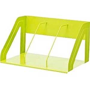 リヒトラブ ブックスタンド(A4) A73456 (黄緑)