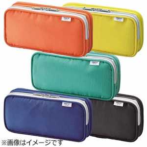 リヒトラブ [ペンケース] SMART FIT bright label ダブルペンケース(L) A-7661-24 (色:ブラック)