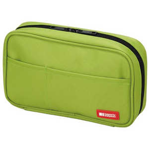 リヒトラブ ペンケース[ブックタイプ](黄緑) A-7551-6