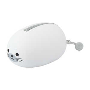 リヒトラブ SMART FIT PuniLabo 寝ころびポーチ アザラシ [98mm×65mm×55mm] A-7780