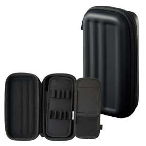 リヒトラブ ハードシェル ペンケース XCOA［エクスコア］ ジェットブラック A-3802-24