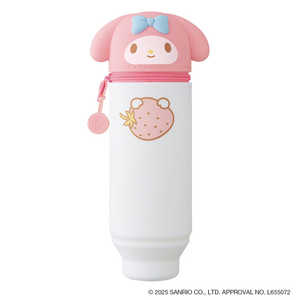 リヒトラブ Sanrio スタンド ペンケース マイメロディ PuniLabo SR-7712-105 リヒトラブ Sanrio スタンド ペンケース マイメロディ PuniLabo SR-7712-105