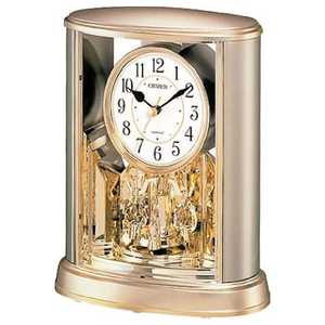＜コジマ＞ リズム時計 CITIZEN 置き時計「サルーン」 4SG724018画像