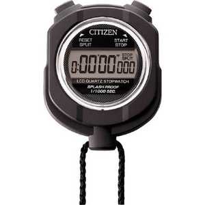 リズム時計 CITIZEN シチズン ストップウォッチ 黒 8RDA55002