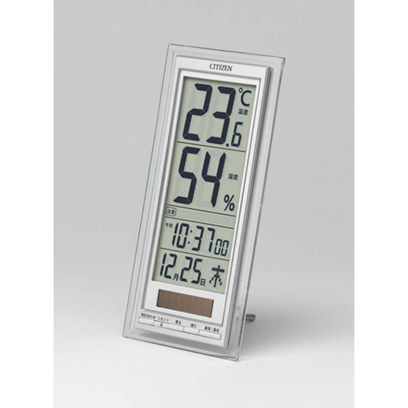 リズム時計 リズム時計 掛置兼用温湿度計｢ライフナビD204A｣ 8RD204-A19 8RD204-A19
