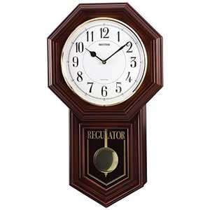 リズム時計 RHYTHM からくり時計「ベングラーR」 茶 4MJA03RH06