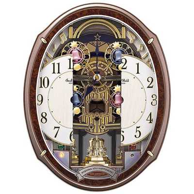 RHYTHM リズム 電波からくり時計 ｢スモールワールドアルディ