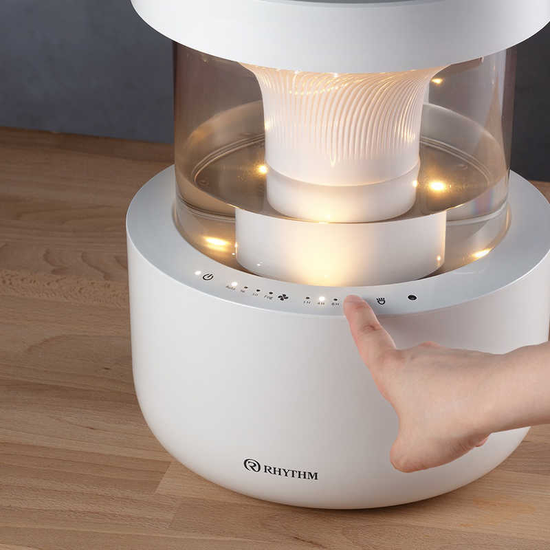 RHYTHM リズム RHYTHM リズム 加湿器 MIST350 [超音波式] 木造6畳/鉄筋10畳 ライトグレー 9YYA29RH08 9YYA29RH08