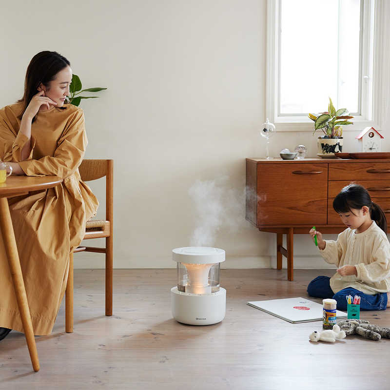 RHYTHM リズム RHYTHM リズム 加湿器 MIST350 [超音波式] 木造6畳/鉄筋10畳 ライトグレー 9YYA29RH08 9YYA29RH08