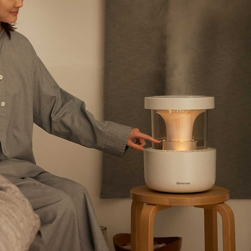RHYTHM リズム RHYTHM リズム 加湿器 MIST350 [超音波式] 木造6畳/鉄筋10畳 ライトグレー 9YYA29RH08 9YYA29RH08