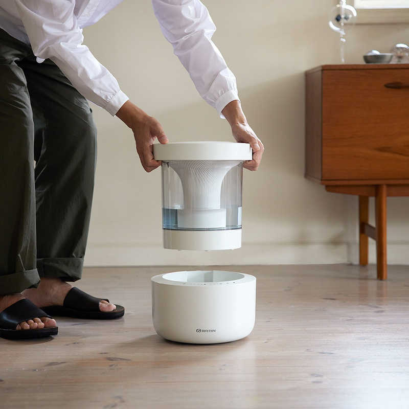 RHYTHM リズム RHYTHM リズム 加湿器 MIST350 [超音波式] 木造6畳/鉄筋10畳 ライトグレー 9YYA29RH08 9YYA29RH08
