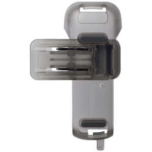 RHYTHM リズム SilkyWindMobile4シリーズ用日傘クリップ ヒガサクリップ グレー CYY002RH00